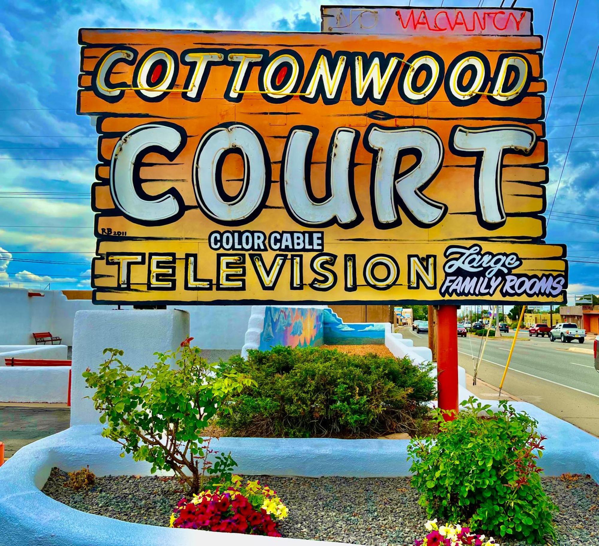Cottonwood Court Motel Санта-Фе Экстерьер фото
